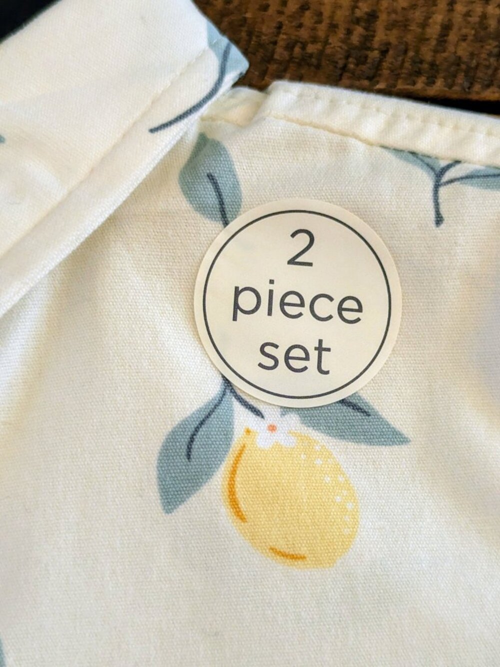 Modern Moments by Gerber Toddler Boy Lemon Woven Shirt & Short Set 18 Months New - Picture 3 of 12